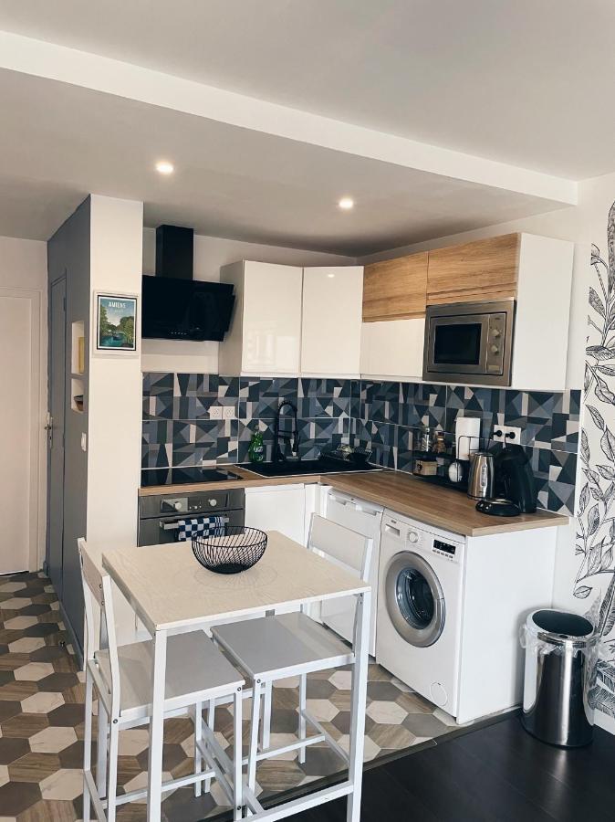 New: Appartement Tout Confort + Parking Gratuit Amiens Eksteriør billede